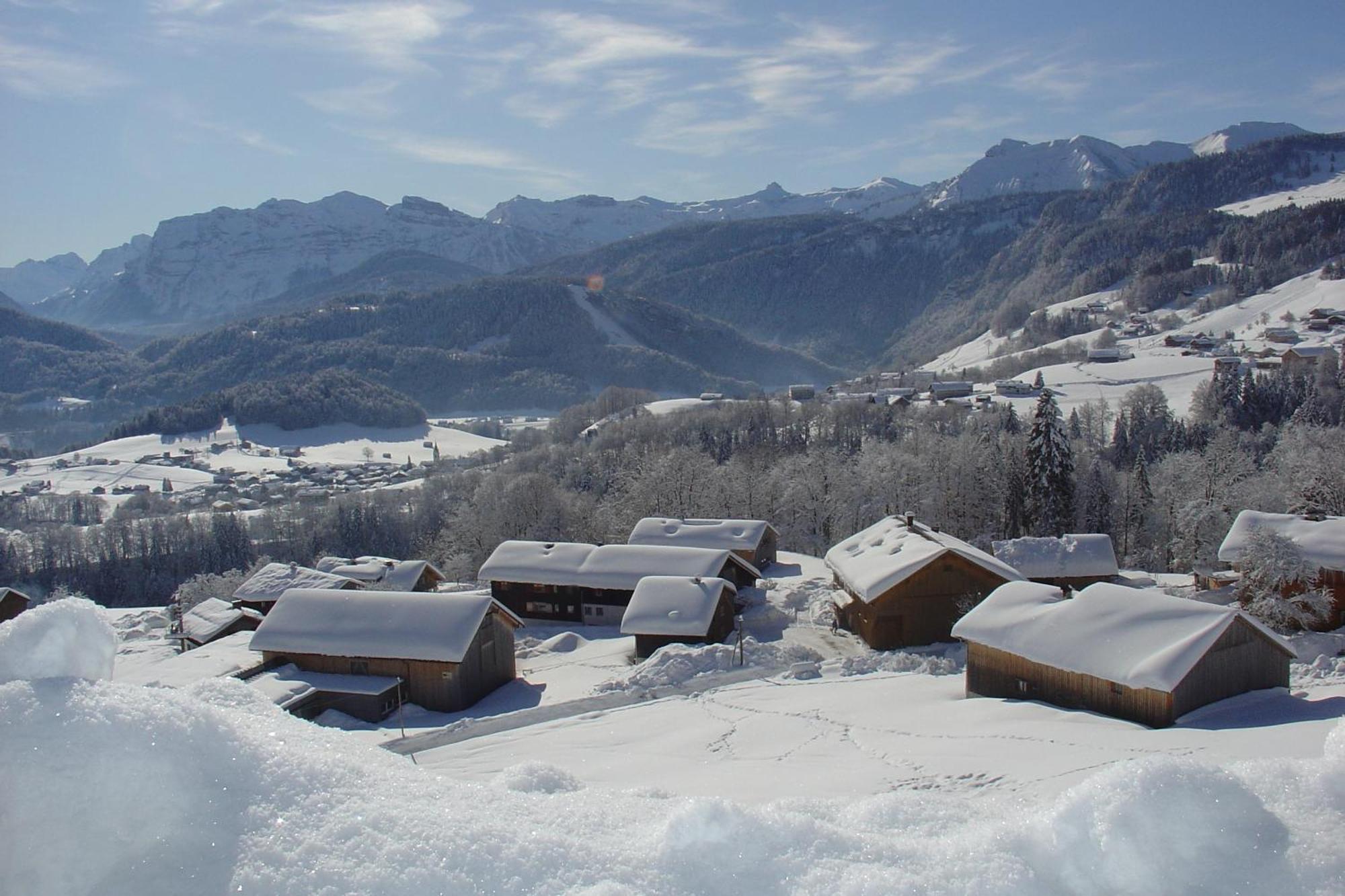 Apartamento Ferienbauernhof Schneider Schwarzenberg im Bregenzerwald Exterior foto